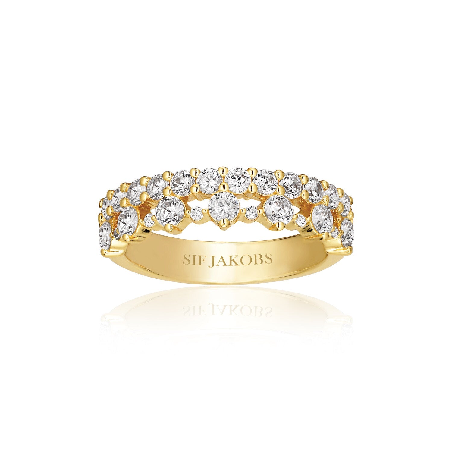 18K gold plated | White | 60, 18K gold plated | White | 58, 18K gold plated | White | 56, 18K gold plated | White | 54, 18K gold plated | White | 52, 18K gold plated | White | 50
