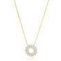 18K gold plated | White