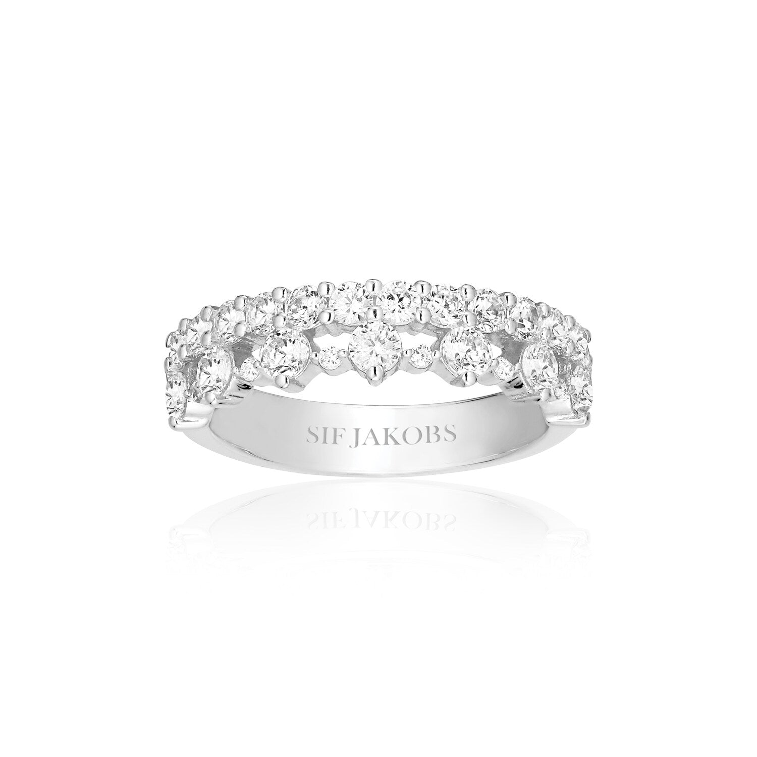 925 Sterling silver | White | 60, 925 Sterling silver | White | 58, 925 Sterling silver | White | 56, 925 Sterling silver | White | 54, 925 Sterling silver | White | 52, 925 Sterling silver | White | 50