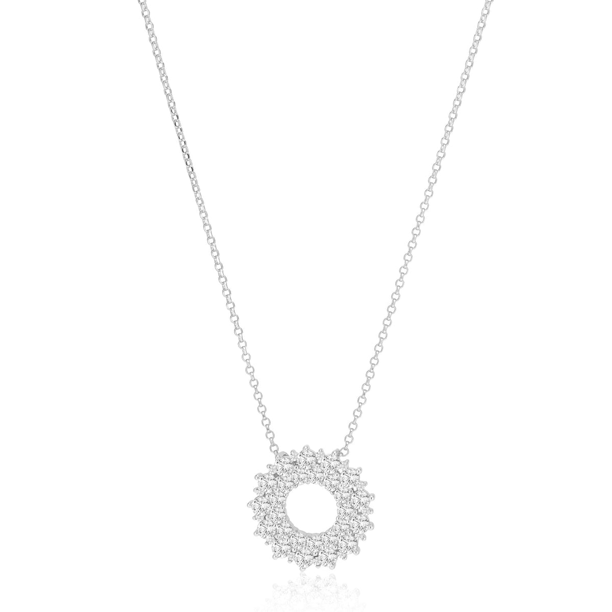925 Sterling silver | White