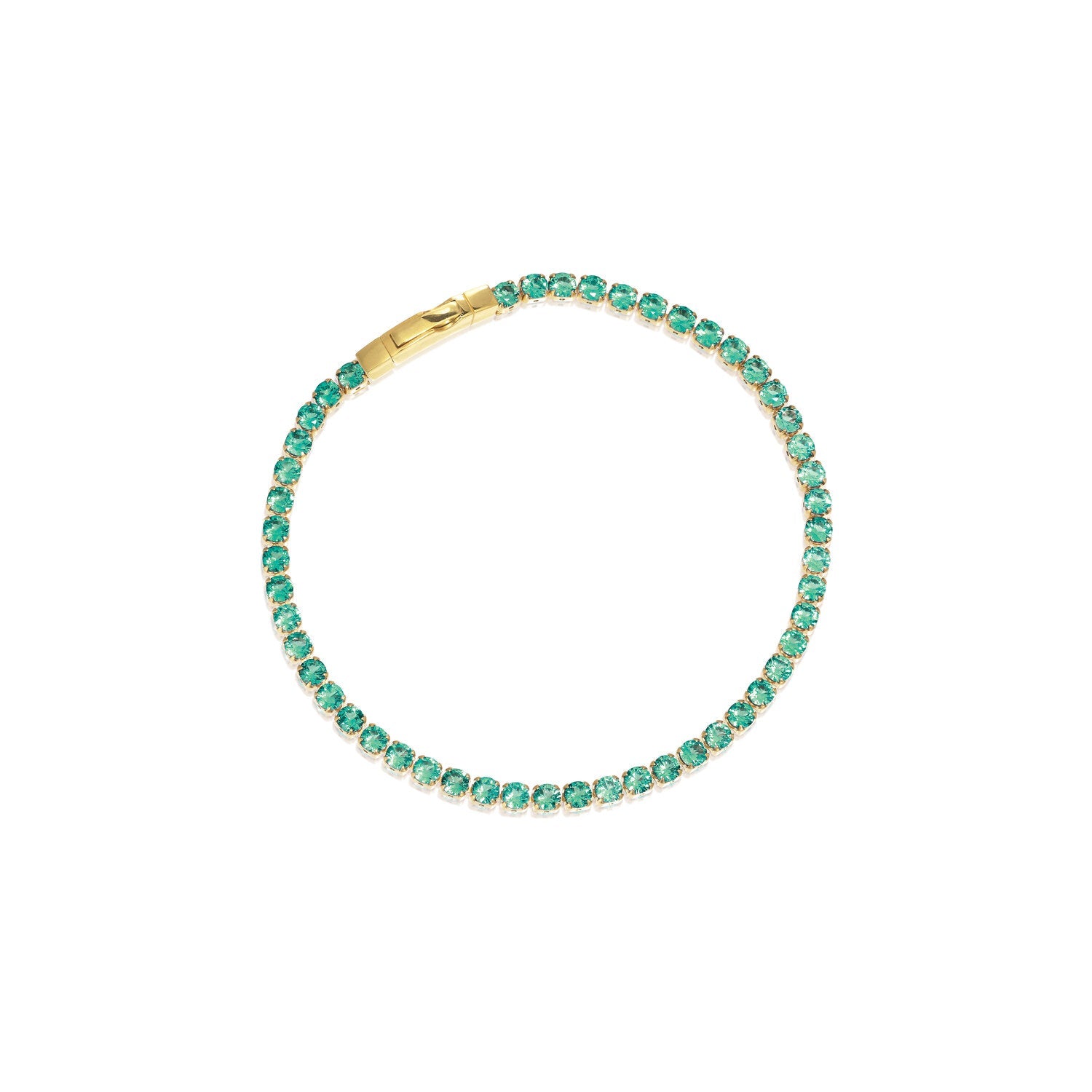 18K gold plated | Turquoise | 19 cm