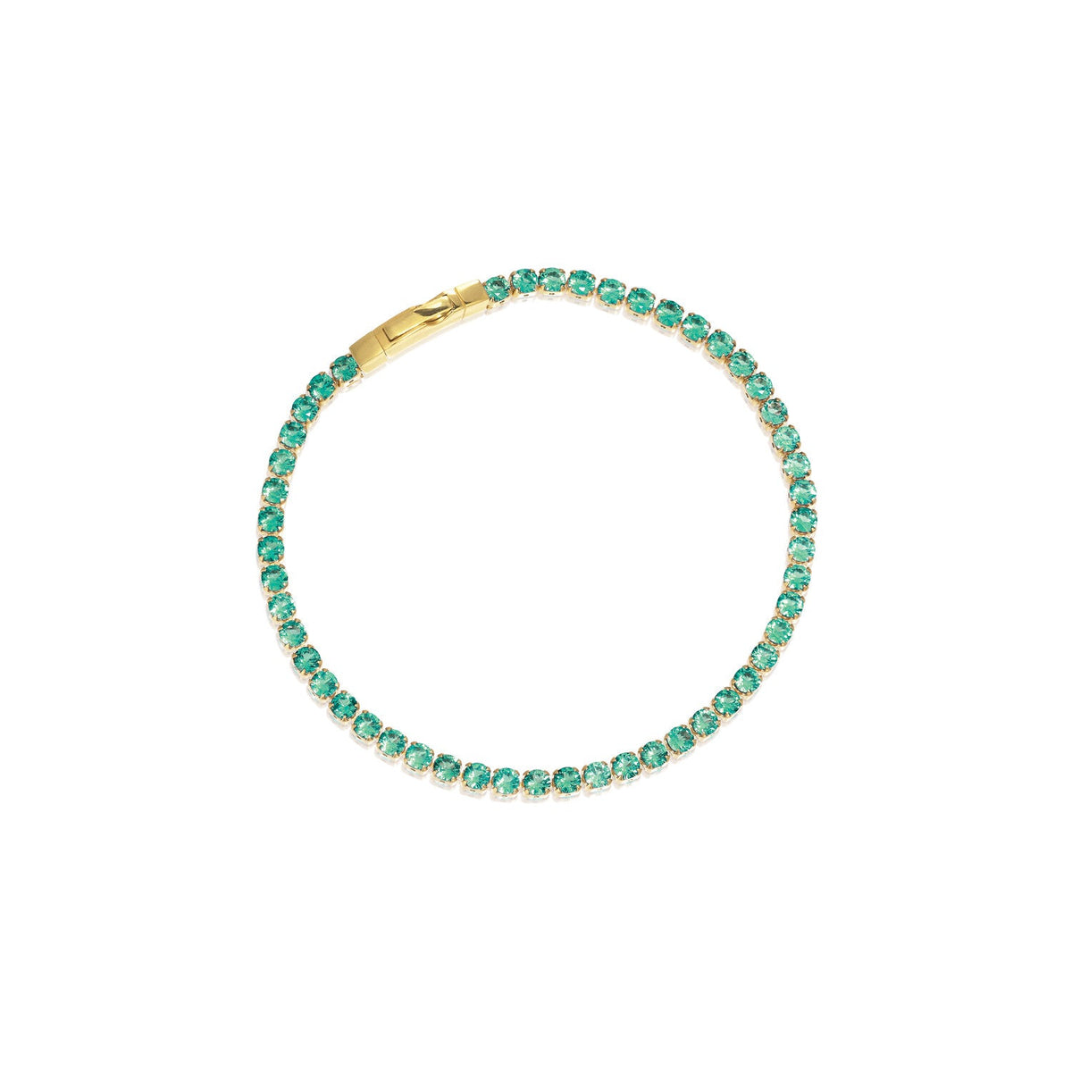 18K gold plated | Turquoise | 19 cm