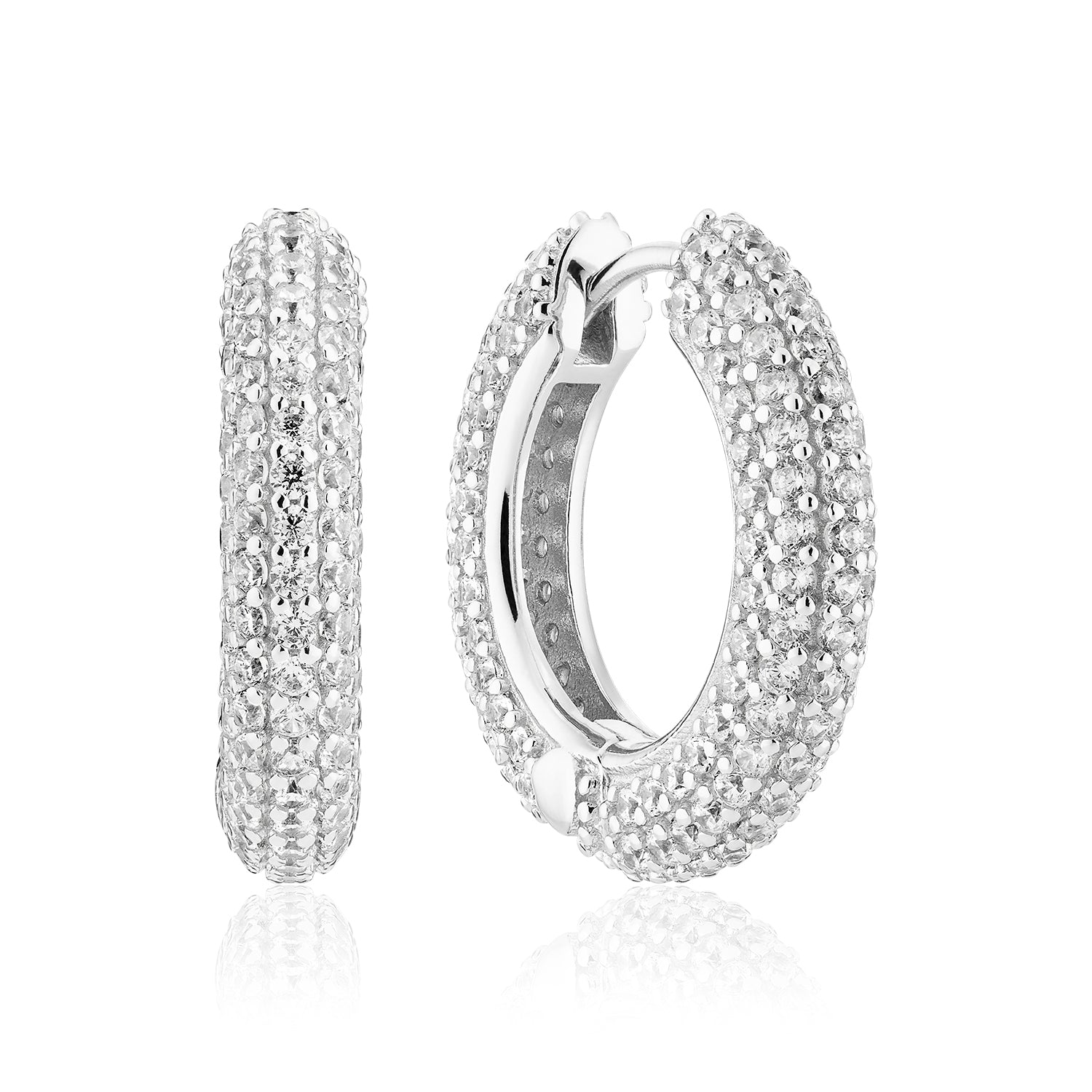 925 Sterling silver | White | Medio