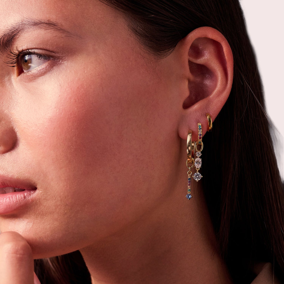 18K gold plated | Multi