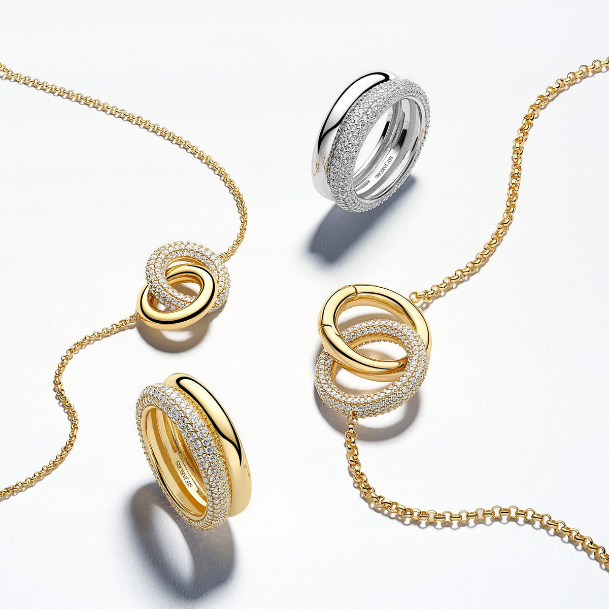 925 Sterling silver | White