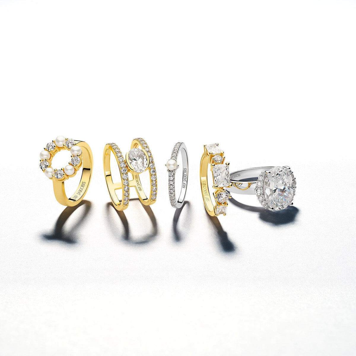 925 Sterling silver | 60, 925 Sterling silver | 58, 925 Sterling silver | 52
