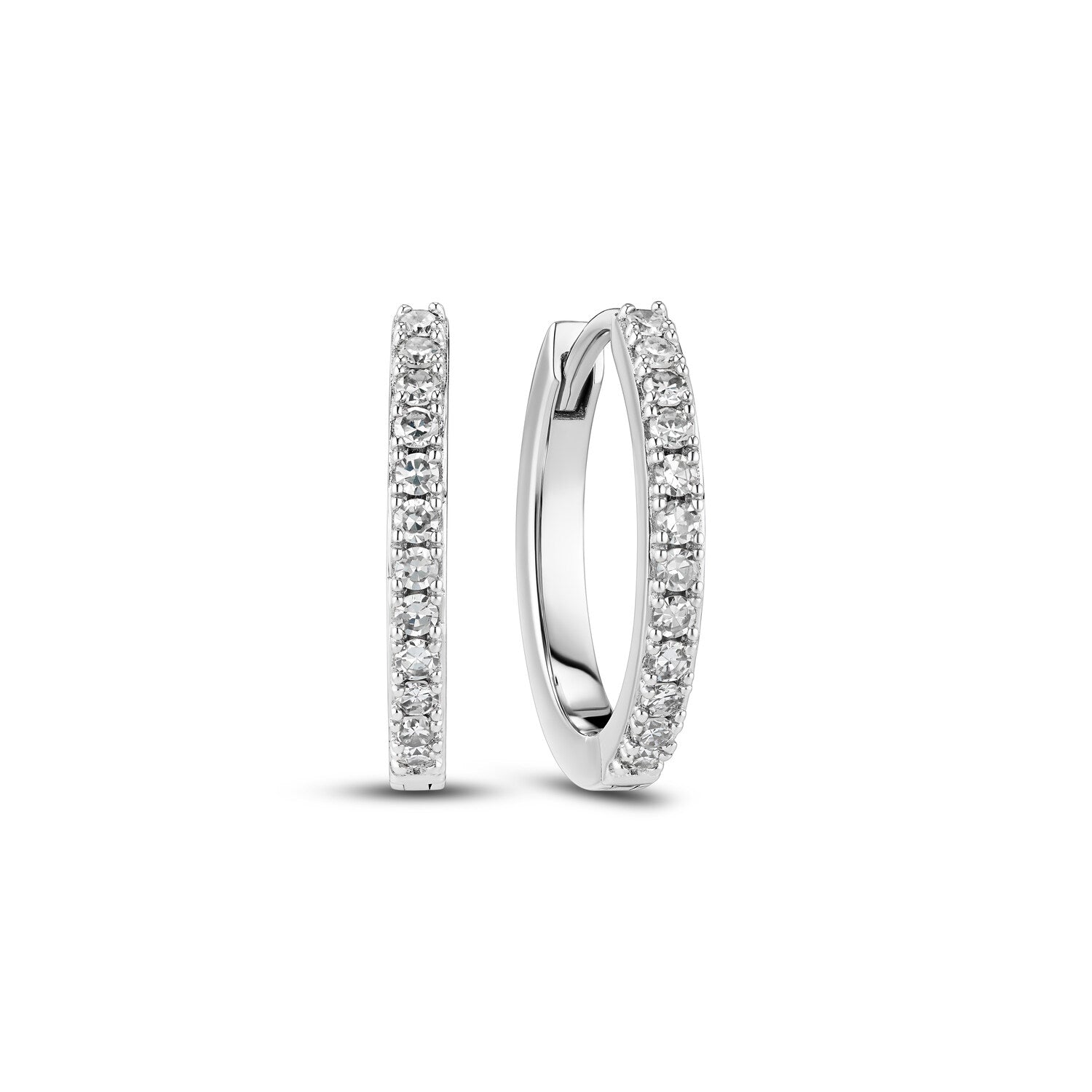 Auskarai Alba - 14k yellow gold or white gold 0.18-0.46 ct TW G-H VS lab-grown diamonds