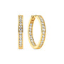 18K gold plated | White