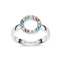 925 Sterling silver | Rainbow | 58