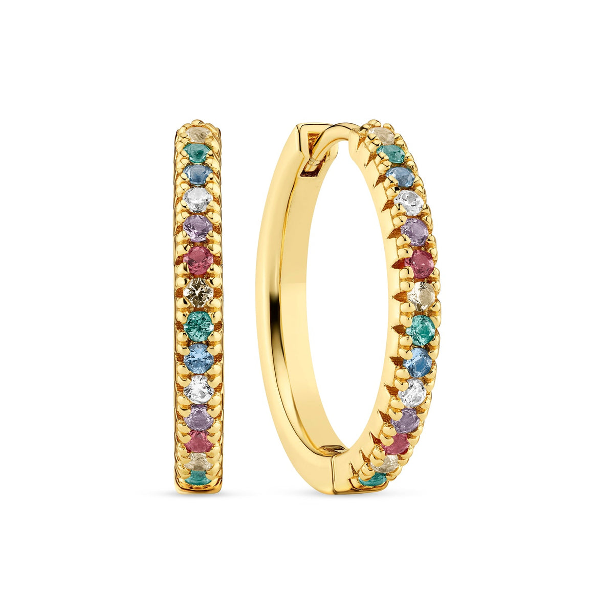 18K gold plated | Rainbow | Grande