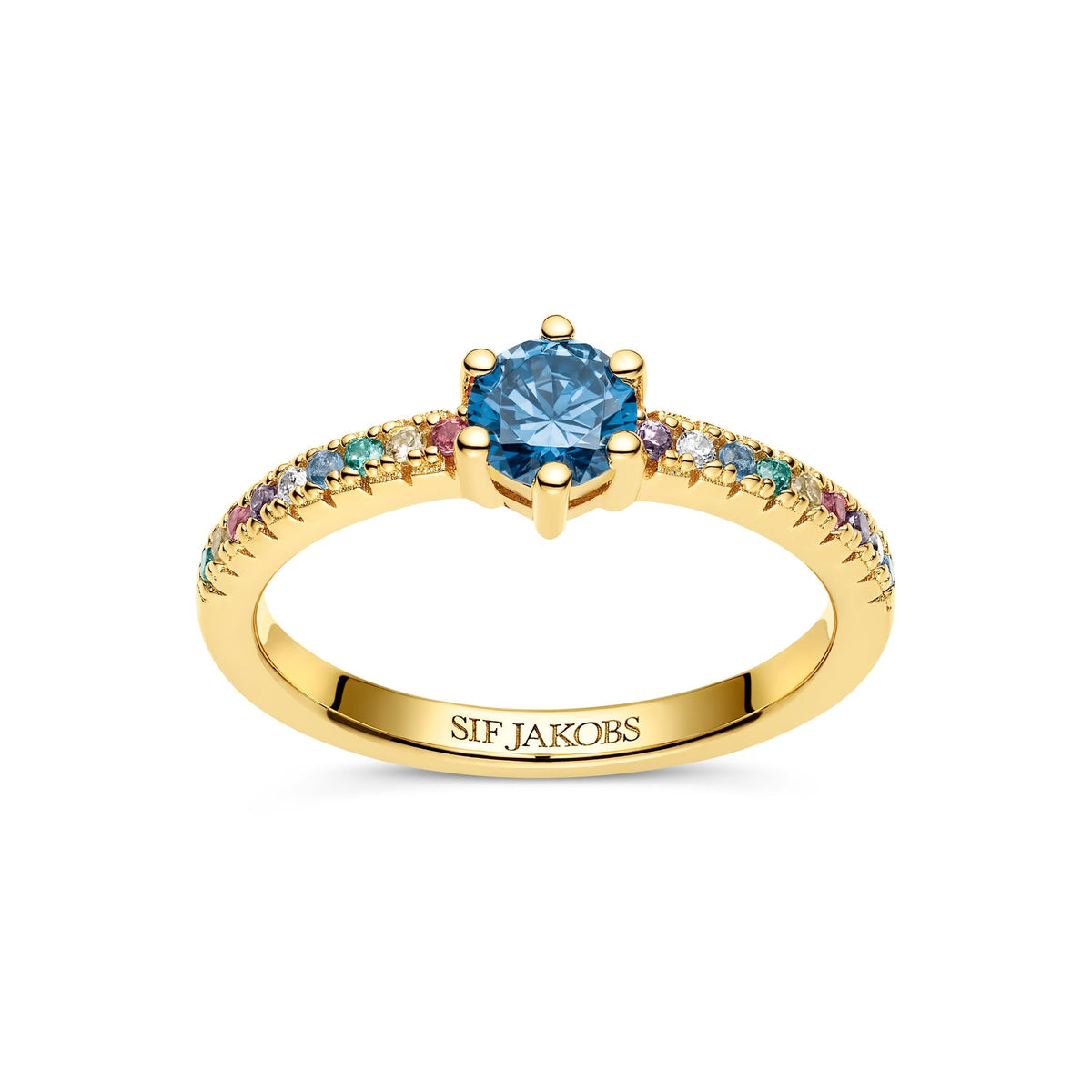18K gold plated | Rainbow | 56, 18K gold plated | Rainbow | 54, 18K gold plated | Rainbow | 52, 18K gold plated | Rainbow | 50