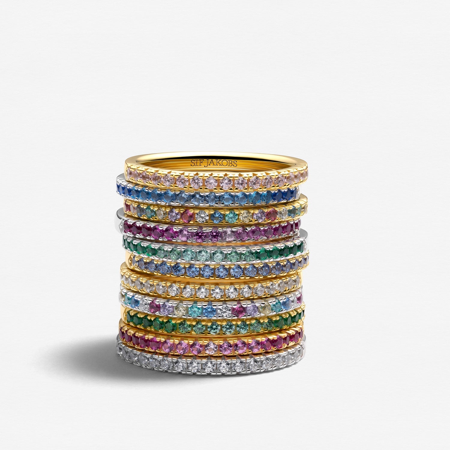 925 Sterling silver | Blue gradient | 60, 925 Sterling silver | Blue gradient | 58, 925 Sterling silver | Blue gradient | 56, 925 Sterling silver | Blue gradient | 54, 925 Sterling silver | Blue gradient | 52, 925 Sterling silver | Blue gradient | 50