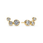 18K gold plated | White