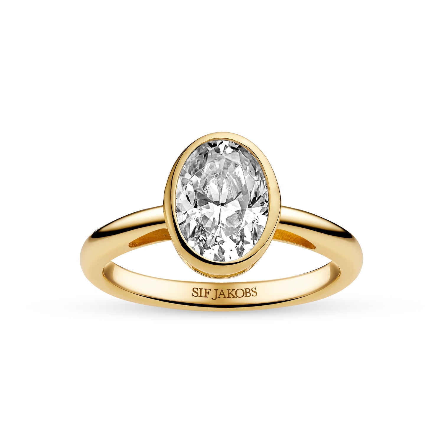 18K gold plated | White | 60, 18K gold plated | White | 58, 18K gold plated | White | 56, 18K gold plated | White | 54, 18K gold plated | White | 52, 18K gold plated | White | 50