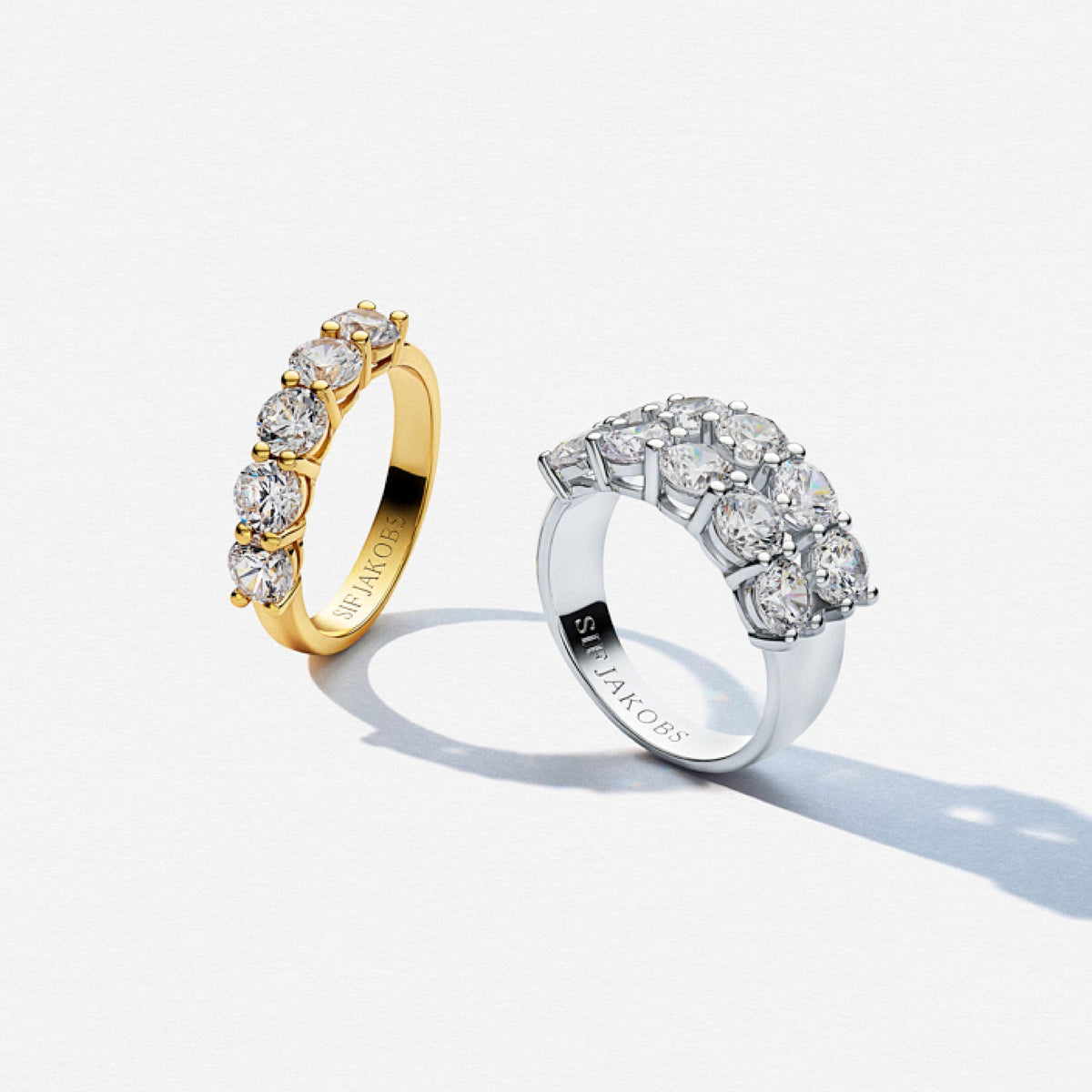 18K gold plated | White | 60, 18K gold plated | White | 58, 18K gold plated | White | 56, 18K gold plated | White | 54, 18K gold plated | White | 52, 18K gold plated | White | 50