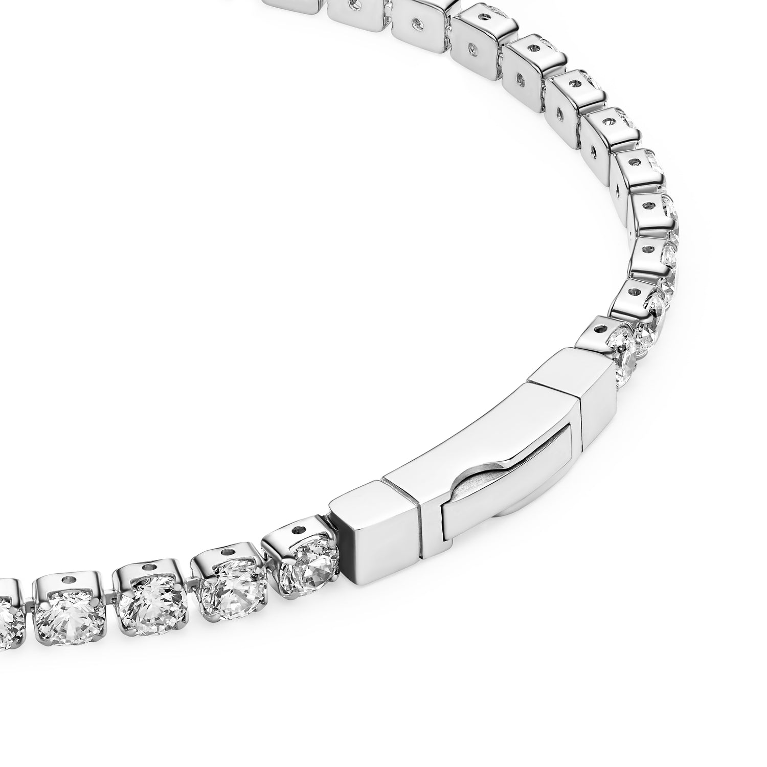 925 Sterling silver | White | 19 cm, 925 Sterling silver | White | 18 cm, 925 Sterling silver | White | 17 cm, 925 Sterling silver | White | 16 cm