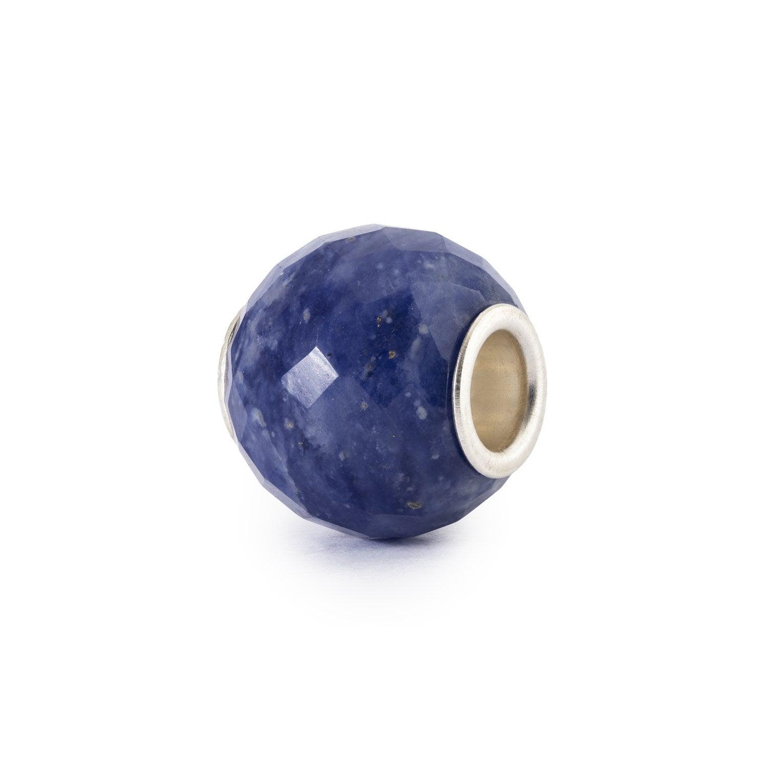 Round Blue Sodalite Facet TSTBE-00052