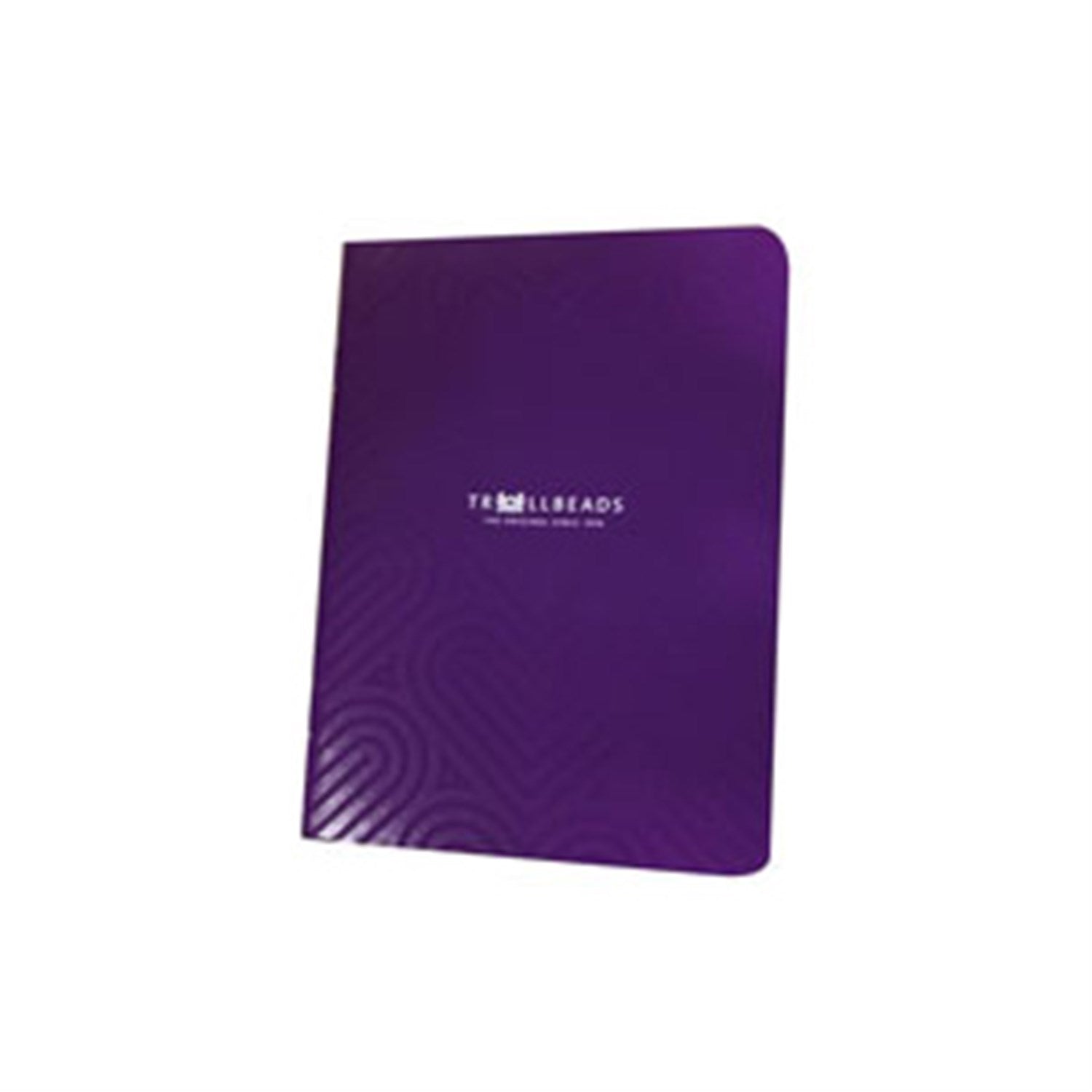 Notebook with Hearts, Purple