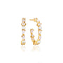 18K gold plated | White and Freshwater pearl