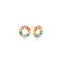 18K gold plated | Rainbow