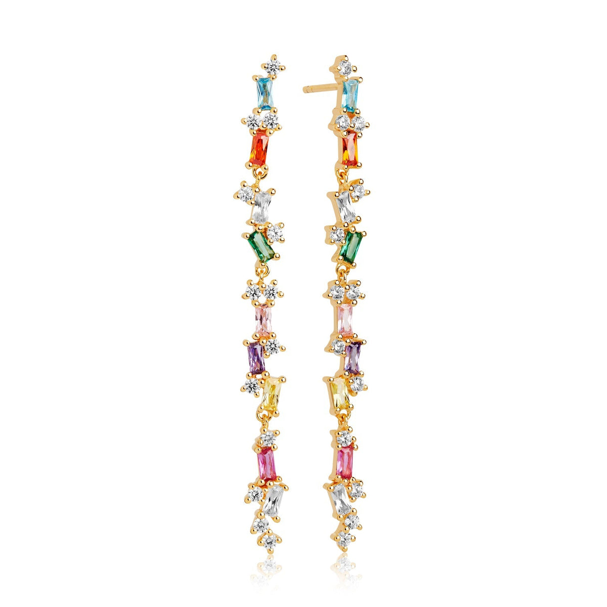 18K gold plated | Rainbow