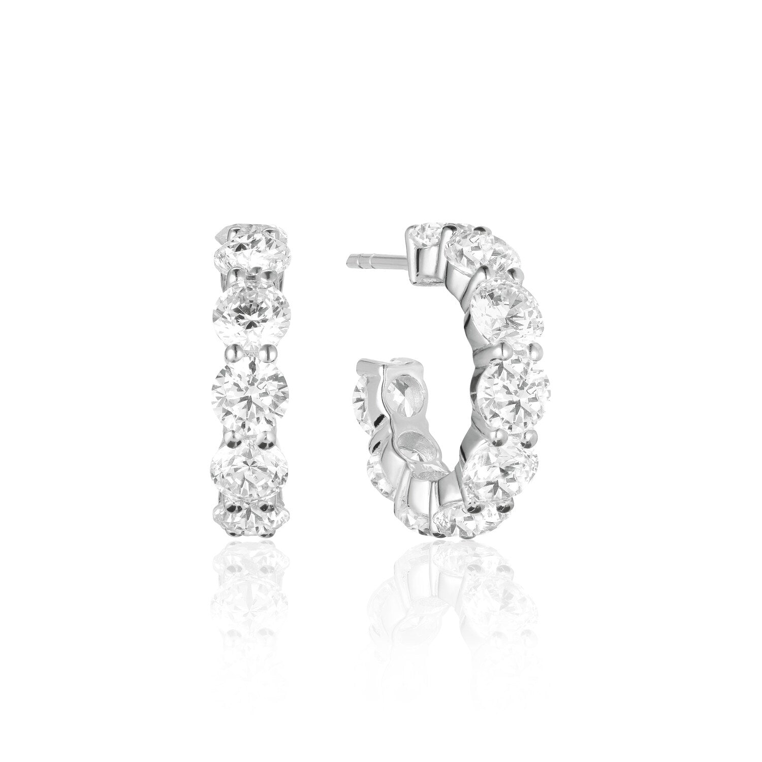 925 Sterling silver | White