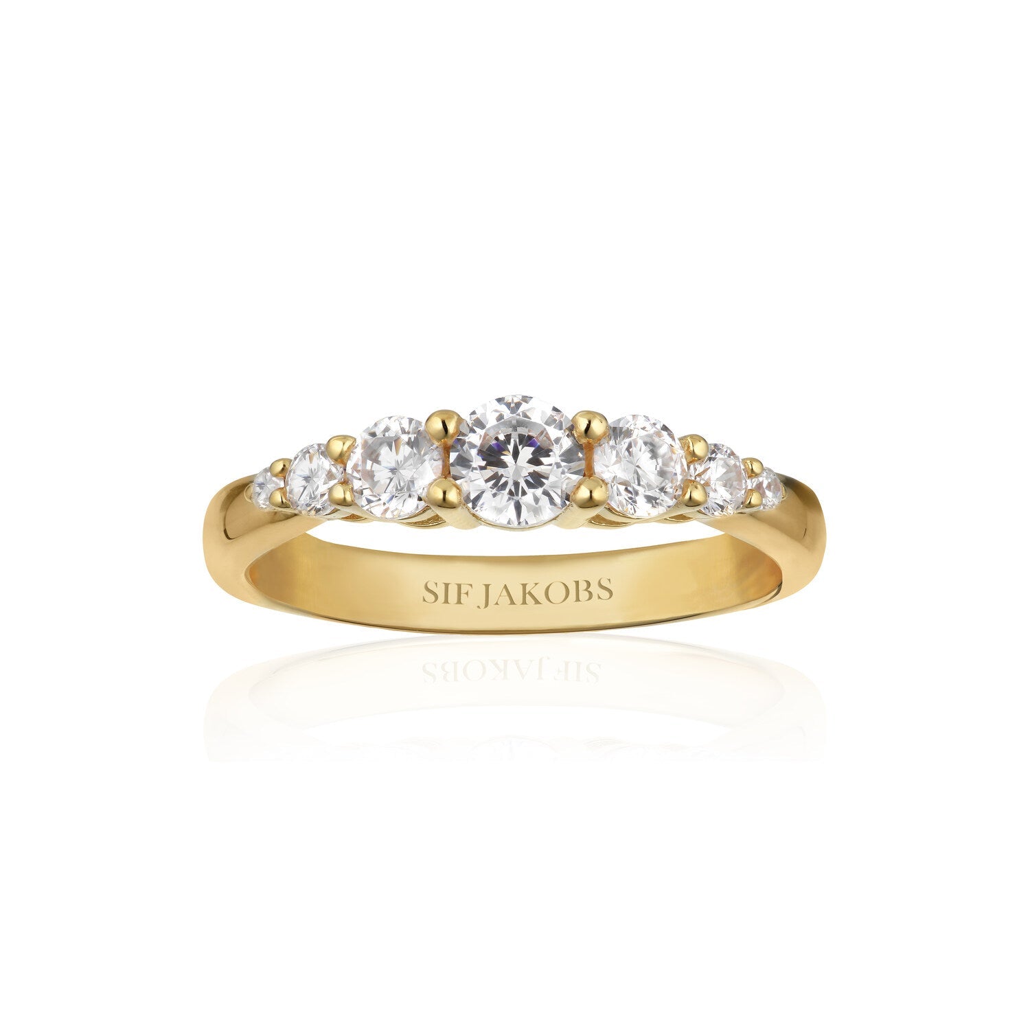 18K gold plated | White | 60, 18K gold plated | White | 58, 18K gold plated | White | 56, 18K gold plated | White | 54, 18K gold plated | White | 52, 18K gold plated | White | 50