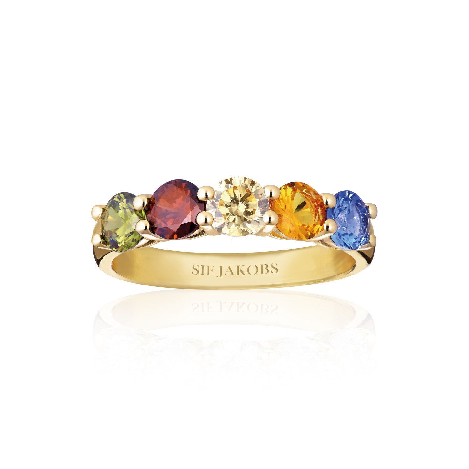 18K gold plated | Rainbow | 60, 18K gold plated | Rainbow | 58