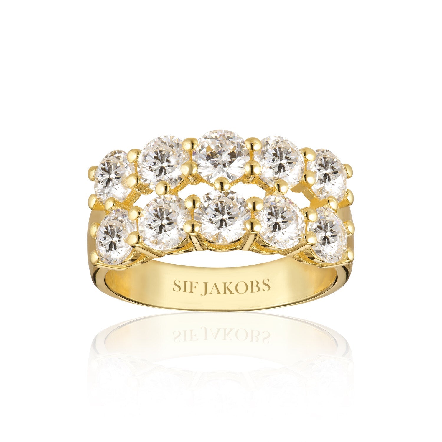 18K gold plated | White | 60, 18K gold plated | White | 58, 18K gold plated | White | 56, 18K gold plated | White | 54, 18K gold plated | White | 52