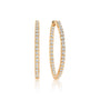 18K gold plated | White