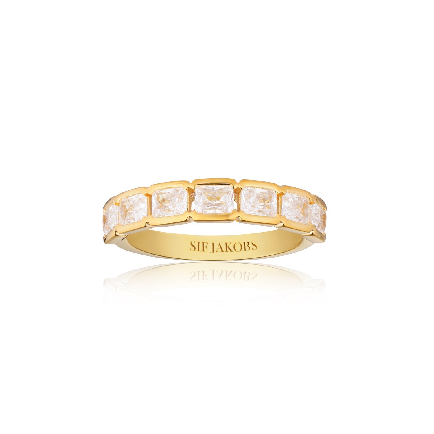 18K gold plated | White | 58, 18K gold plated | White | 56, 18K gold plated | White | 54, 18K gold plated | White | 50