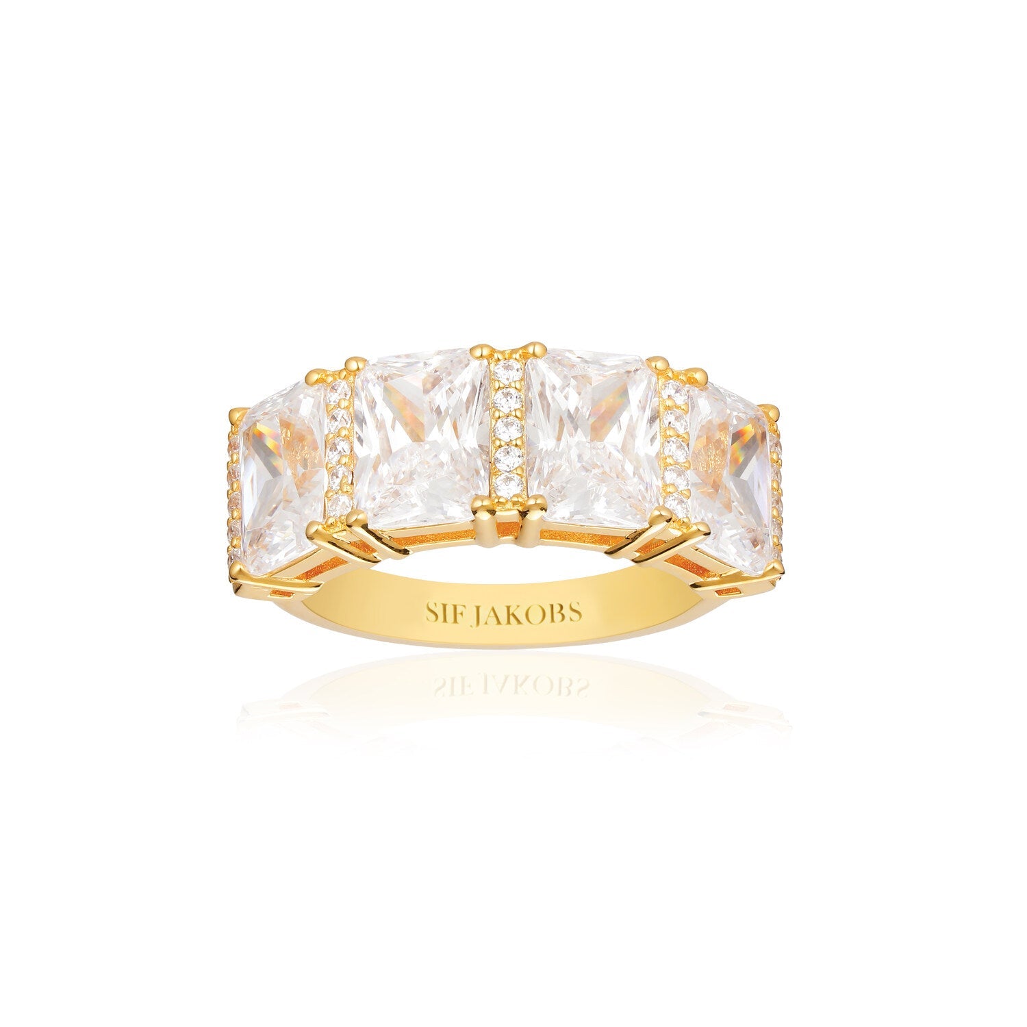 18K gold plated | White | 60, 18K gold plated | White | 58, 18K gold plated | White | 54, 18K gold plated | White | 52