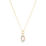 18K gold plated | Rainbow
