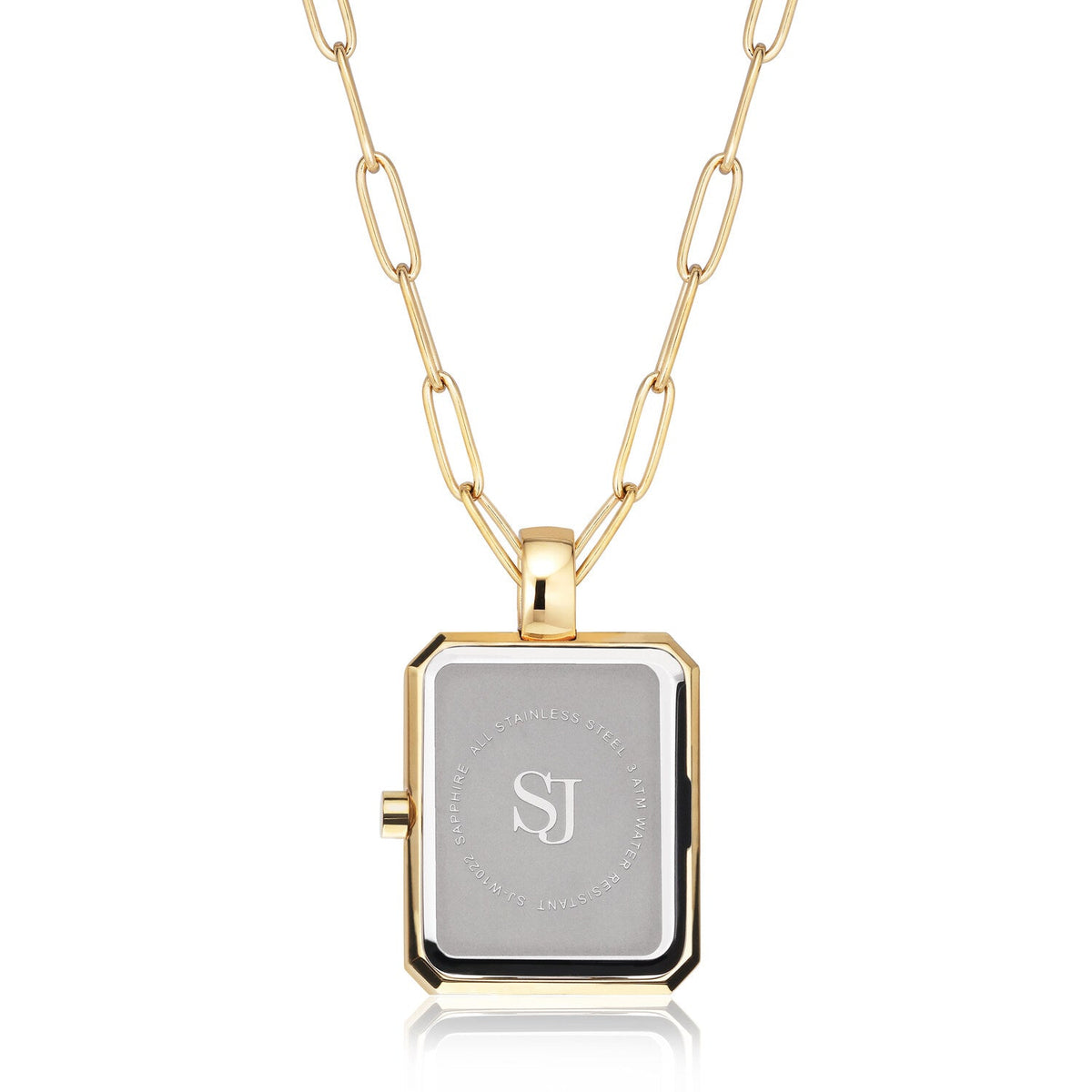 Stainless steel gold | White mother of pearl dial