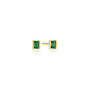 18K gold plated | Green