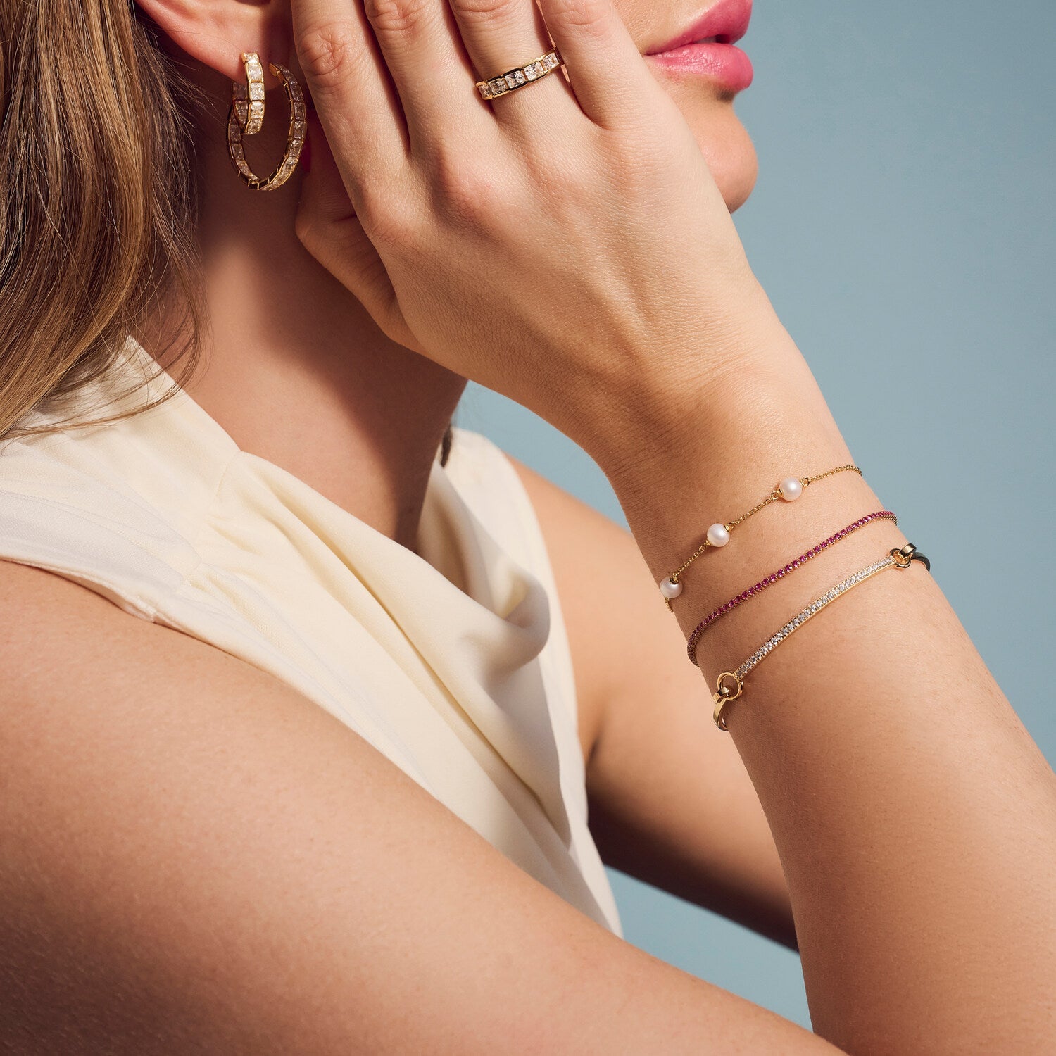 18K gold plated
