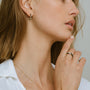 18K gold plated | White and black enamel | 60, 18K gold plated | White and black enamel | 54, 18K gold plated | White and black enamel | 52