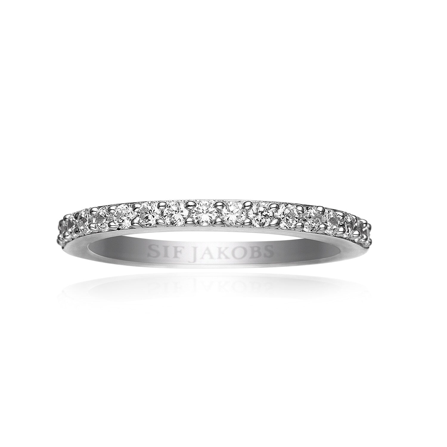 925 Sterling silver | White | 58, 925 Sterling silver | White | 56, 925 Sterling silver | White | 52, 925 Sterling silver | White | 50