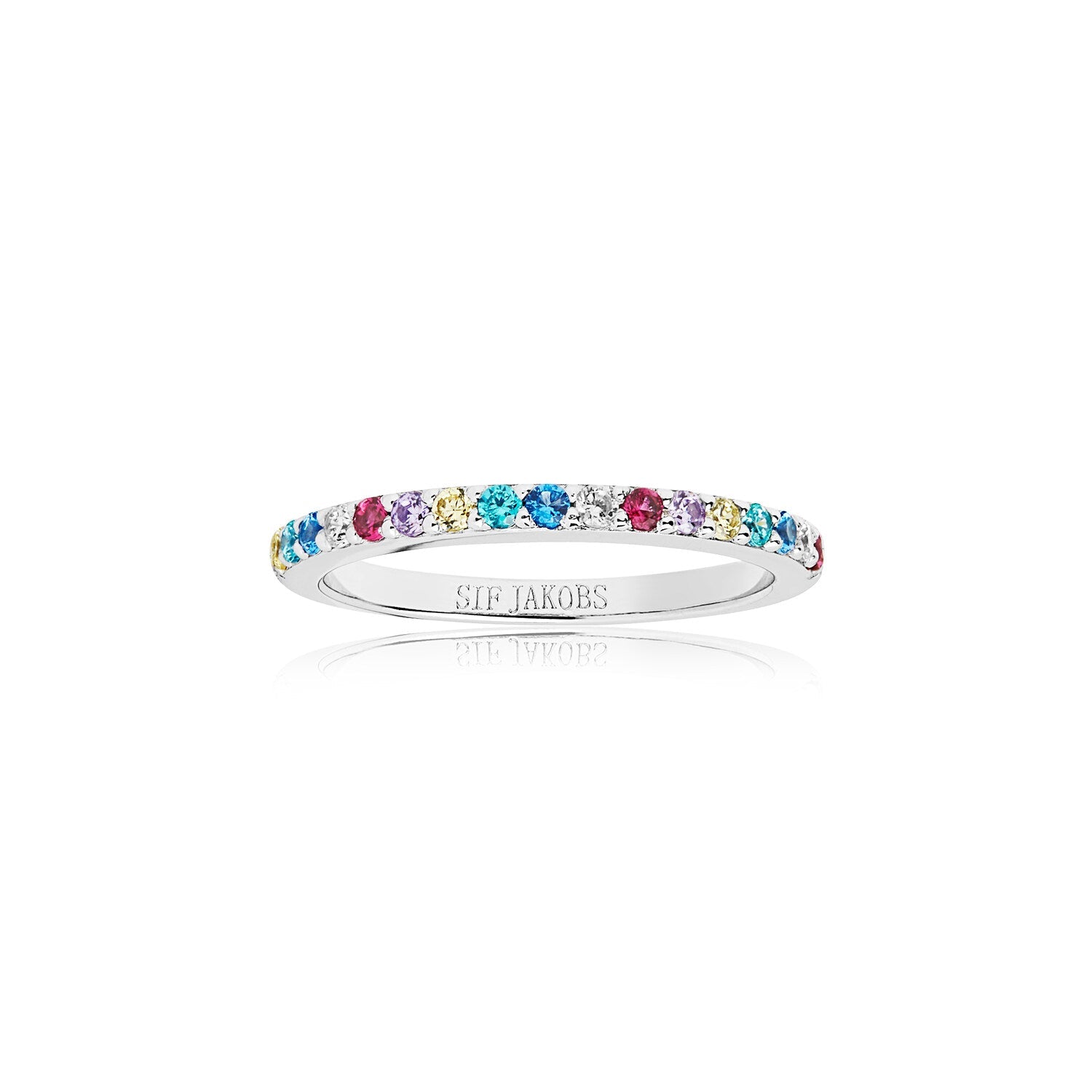 925 Sterling silver | Rainbow | 56, 925 Sterling silver | Rainbow | 50