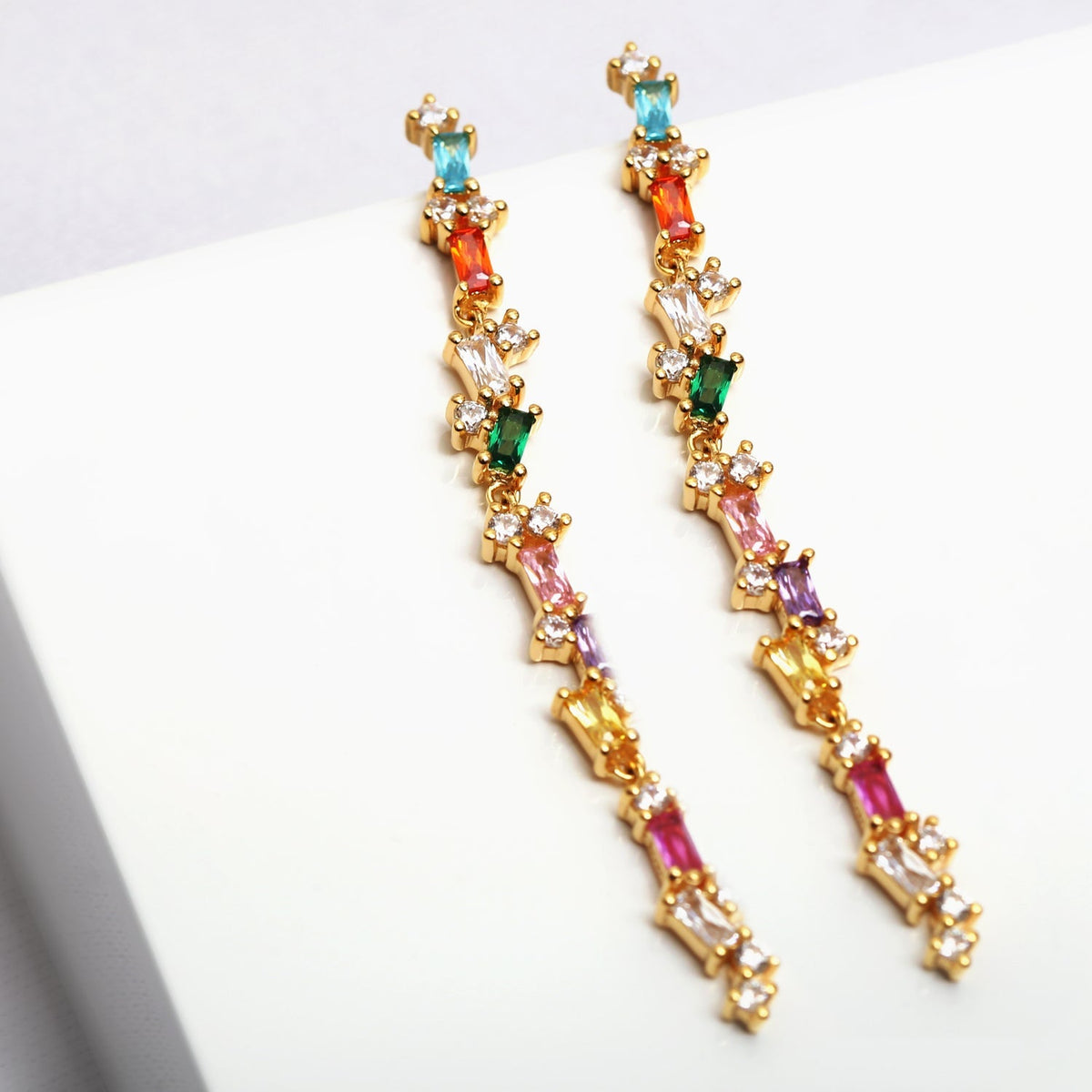18K gold plated | Rainbow
