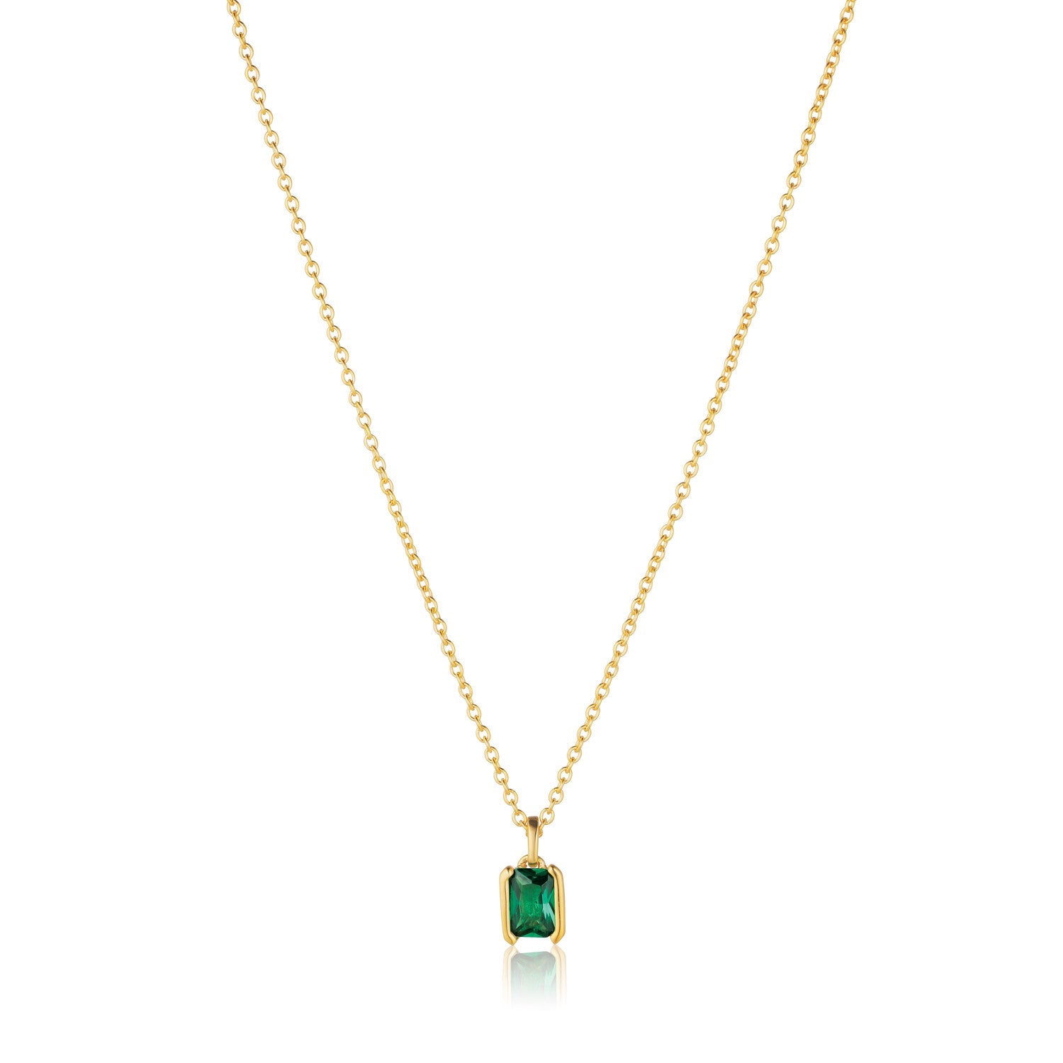 18K gold plated | Green