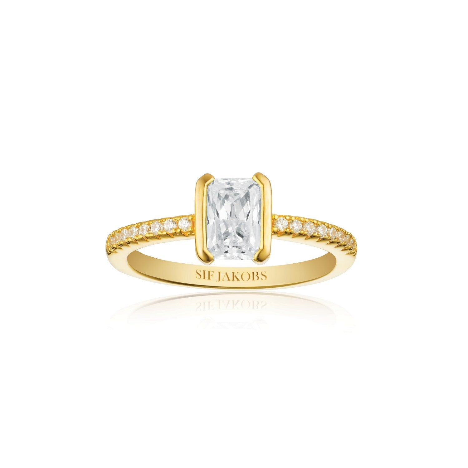 18K gold plated | White | 58, 18K gold plated | White | 56, 18K gold plated | White | 54, 18K gold plated | White | 52, 18K gold plated | White | 50