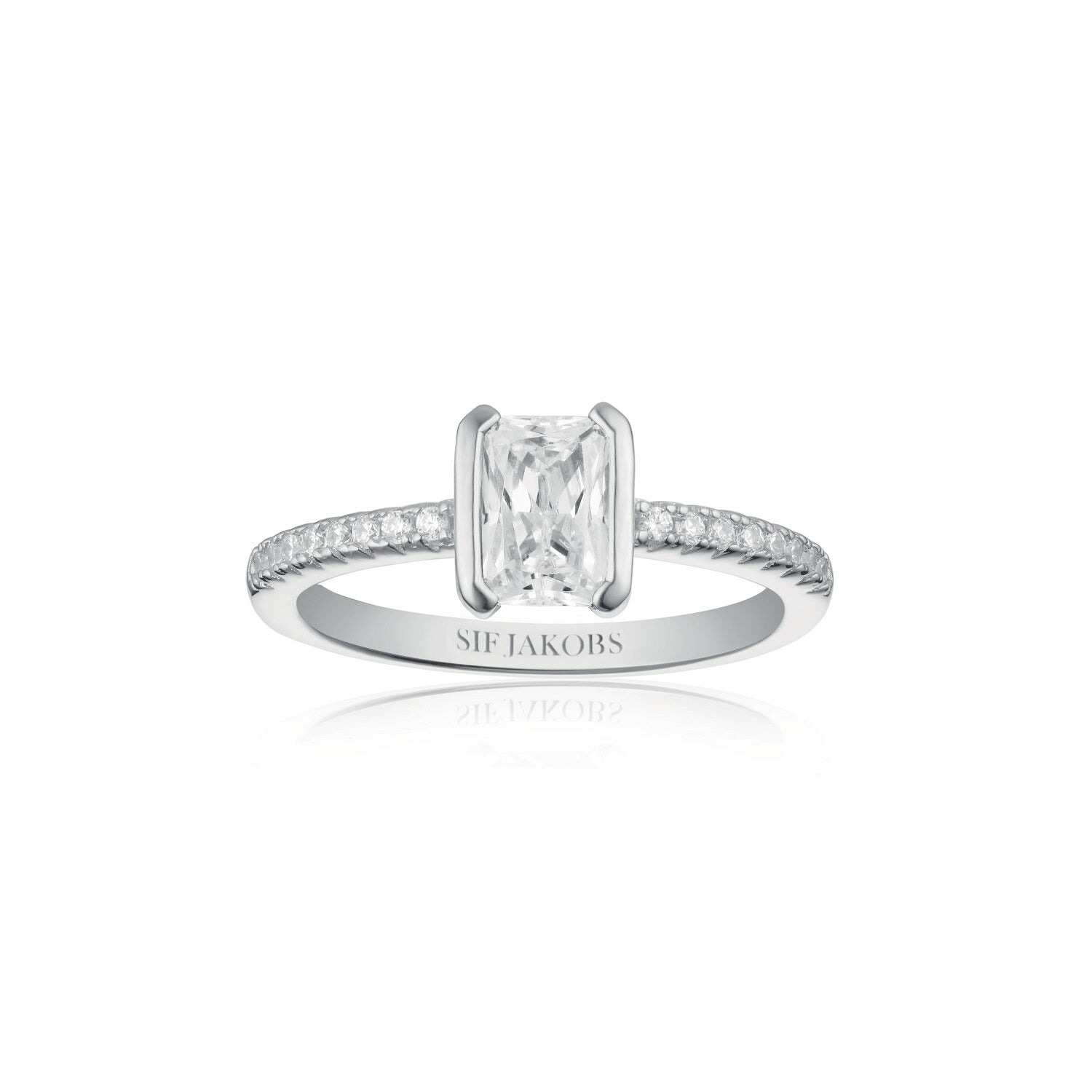 925 Sterling silver | White | 58, 925 Sterling silver | White | 56, 925 Sterling silver | White | 54, 925 Sterling silver | White | 52, 925 Sterling silver | White | 50