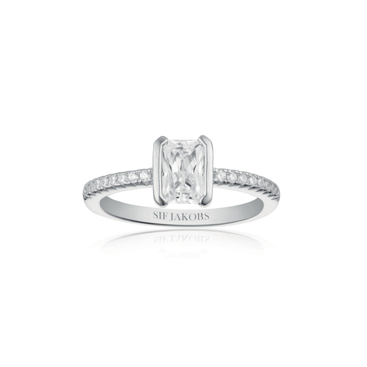 925 Sterling silver | White | 58, 925 Sterling silver | White | 56, 925 Sterling silver | White | 54, 925 Sterling silver | White | 52, 925 Sterling silver | White | 50