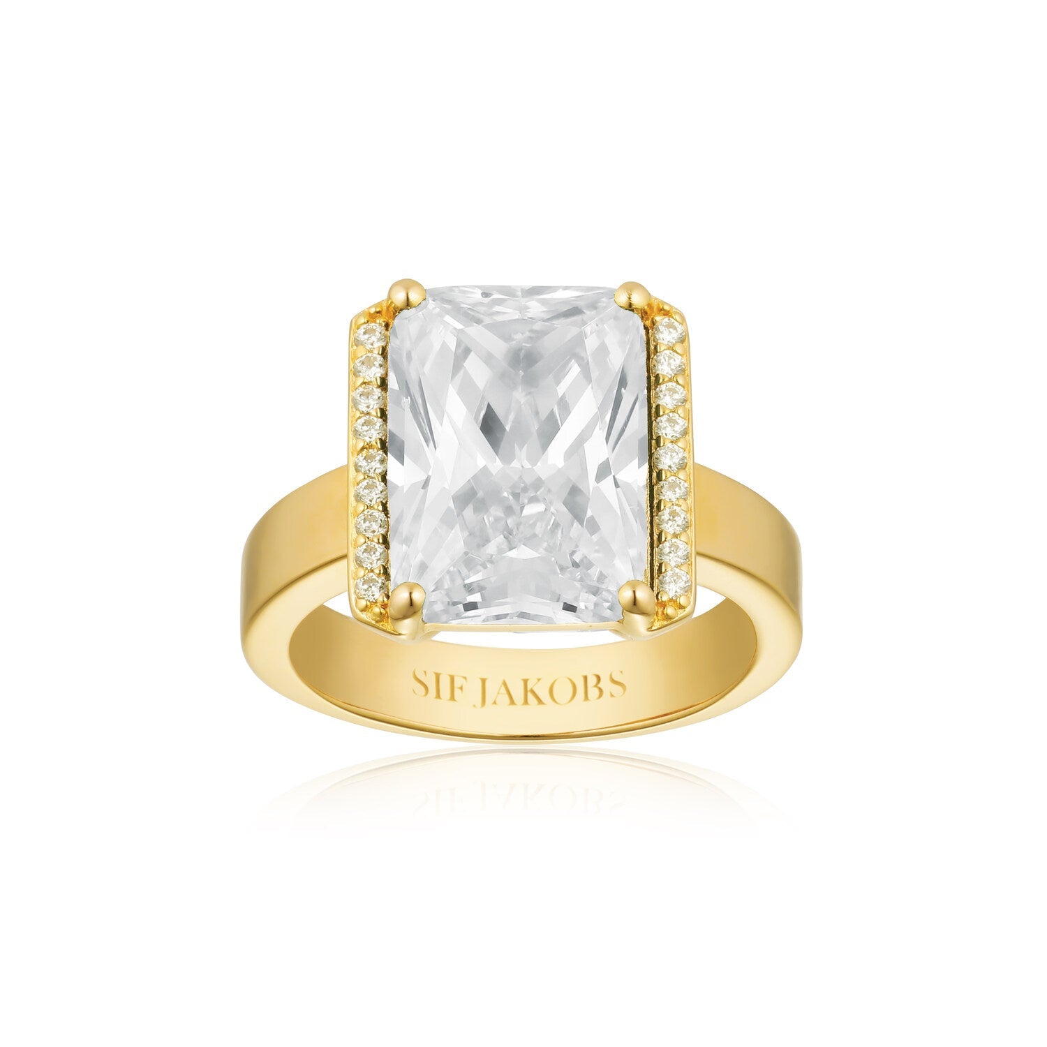 18K gold plated | White | 60, 18K gold plated | White | 58, 18K gold plated | White | 56, 18K gold plated | White | 54, 18K gold plated | White | 52