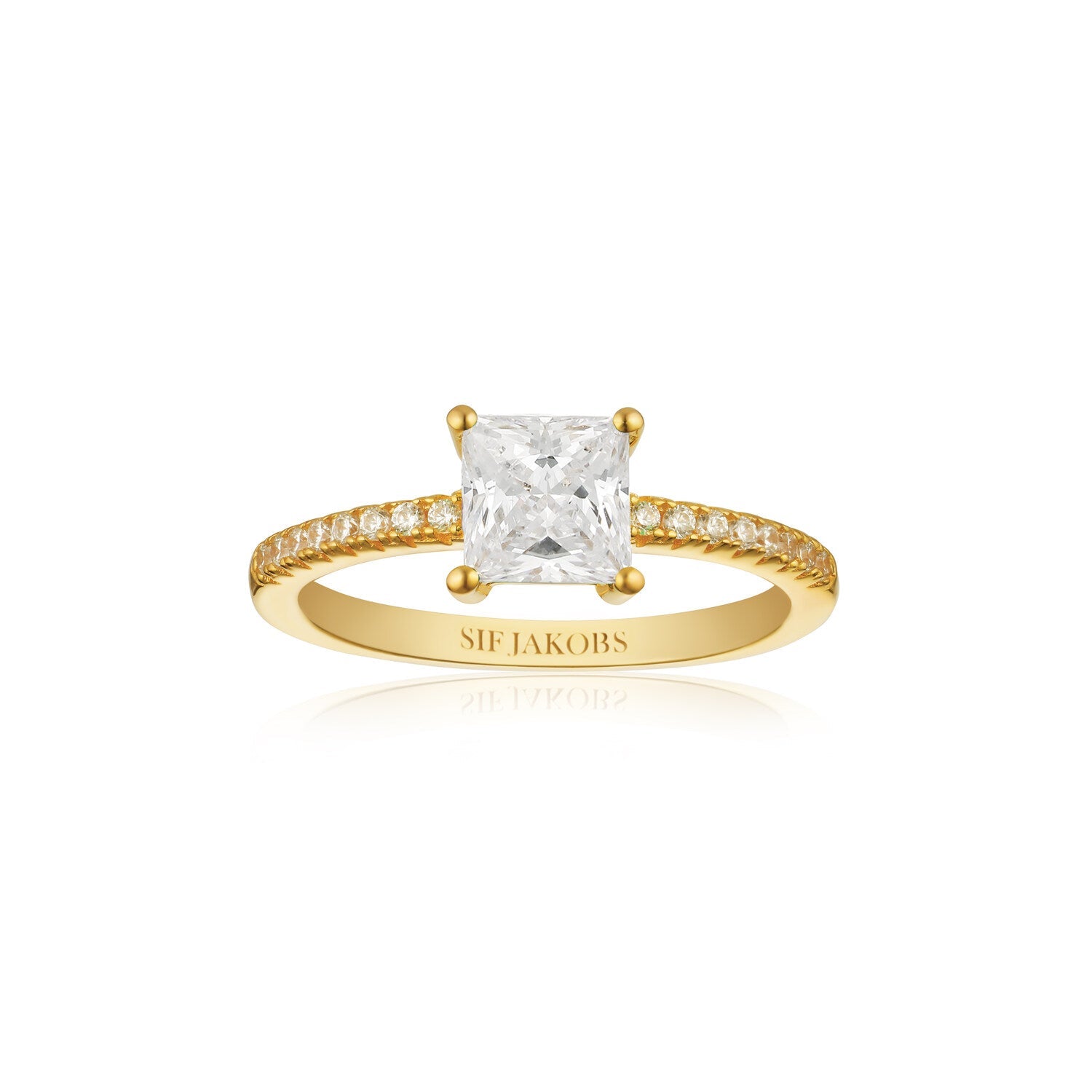 18K gold plated | White | 54, 18K gold plated | White | 52
