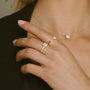 18K gold plated | White | 54, 18K gold plated | White | 52