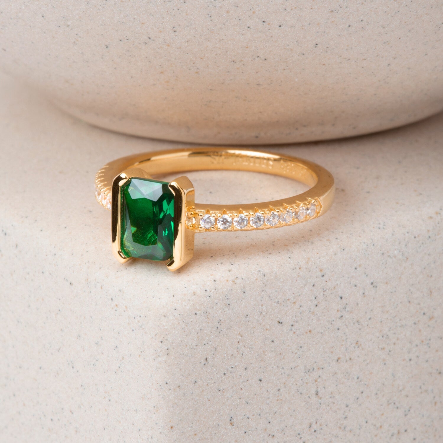 18K gold plated | Green | 58, 18K gold plated | Green | 56, 18K gold plated | Green | 54, 18K gold plated | Green | 52, 18K gold plated | Green | 50