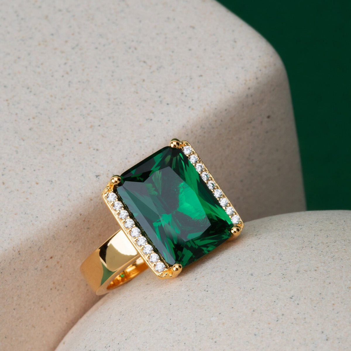 18K gold plated | Green | 60, 18K gold plated | Green | 58, 18K gold plated | Green | 56, 18K gold plated | Green | 54, 18K gold plated | Green | 52