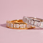 18K gold plated | White | 58, 18K gold plated | White | 56, 18K gold plated | White | 54, 18K gold plated | White | 50